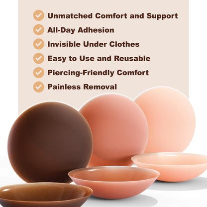 NipComfort Seamless Nipple Covers