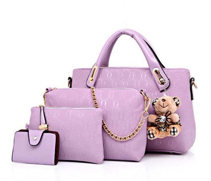 4 Piece Set Fashion Women Handbags